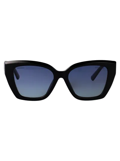 Tiffany & Co Black Acetate Sunglasses In Neutral