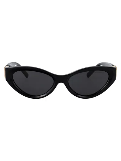 Tiffany & Co Black Injected Sunglasses In Pink