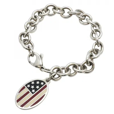 Pre-owned Tiffany & Co Blue Color 925 Charm Bracelet () In Multi