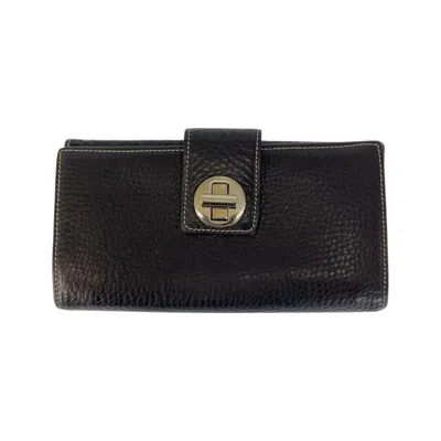 Pre-owned Tiffany & Co Blue Leather Long Wallet (bi-fold) () In Multi