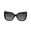 Tiffany & Co . Bold Square Frame Black Acetate Sunglasses