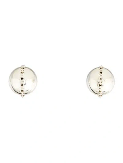 Pre-owned Tiffany & Co Bolt Stud Earrings In Multi