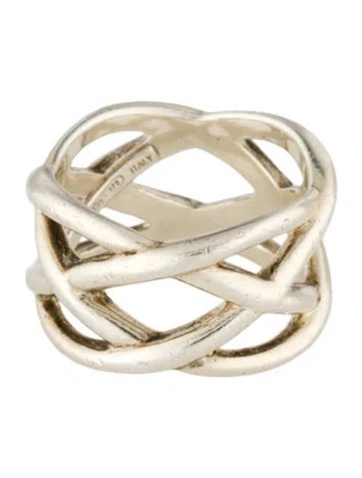 Pre-owned Tiffany & Co Braided Band In Multi