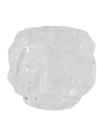 Pre-owned Tiffany & Co Candle Holder In Clear