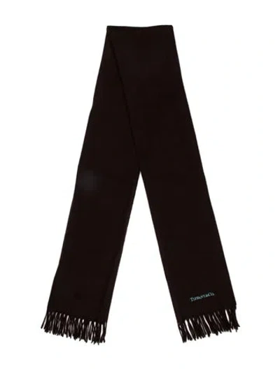 Pre-owned Tiffany & Co Cashmere Scarf In Brown