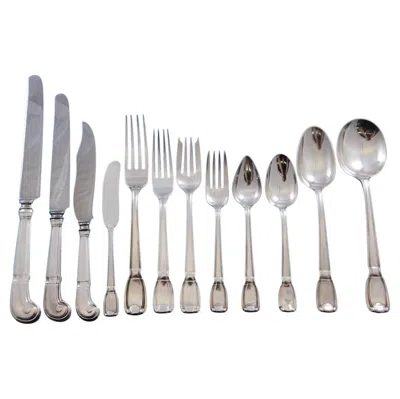 Pre-owned Tiffany & Co Castilian By  Sterling Silver Flatware Set 12 Service 150 Pcs Dinner
