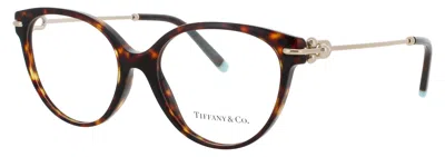 Tiffany & Co . Cat-eye Acetate And Metal Eyeglasses In Multi
