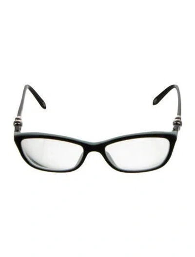 Pre-owned Tiffany & Co Cat-eye Eyeglasses In Black