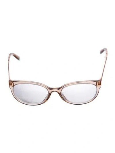 Pre-owned Tiffany & Co Cat-eye Eyeglasses In Blue/clear
