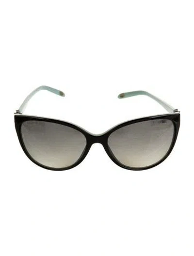 Pre-owned Tiffany & Co Cat-eye Gradient Sunglasses In Black