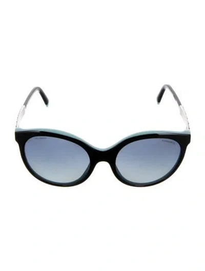 Pre-owned Tiffany & Co Cat-eye Gradient Sunglasses In Multi