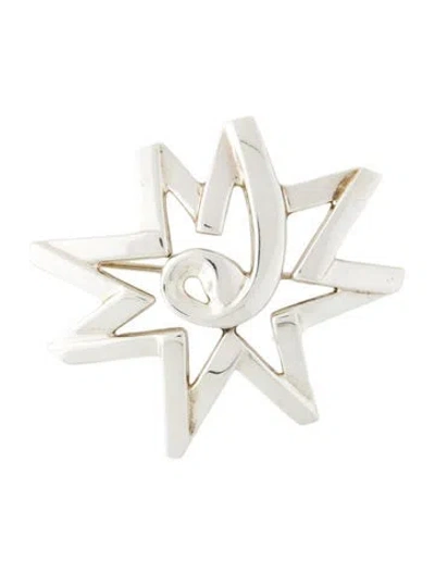 Pre-owned Tiffany & Co Celestial Star Brooch In Multi