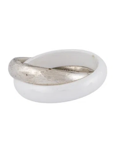 Pre-owned Tiffany & Co Ceramic Interlocking Rings In Multi