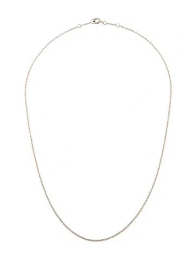 Pre-owned Tiffany & Co Chain Necklace, 16" In Multi