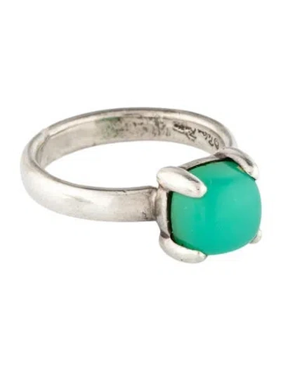 Pre-owned Tiffany & Co Chalcedony Sugar Stacks Ring In Multi