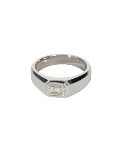 Tiffany & Co . Charles Tiffany Men's Diamond Engagement Ring (authentic Pre-  Loved) In Metallic