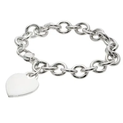 Pre-owned Tiffany & Co Charm Bracelet () In Silver