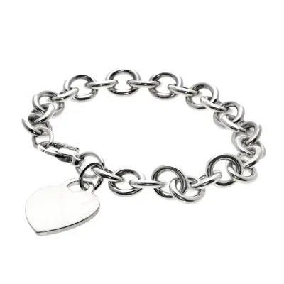 Pre-owned Tiffany & Co Charm Bracelet () In Silver