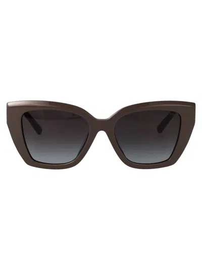 Tiffany & Co Chocolate Truffle Acetate Sunglasses In Brown