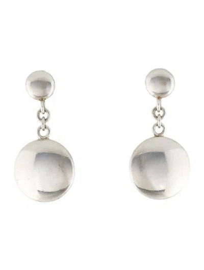 Pre-owned Tiffany & Co Circle Drop Earrings In Multi