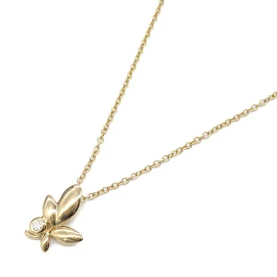 Pre-owned Tiffany & Co Clear Pink Pink Gold (18k) Necklace () In Multi