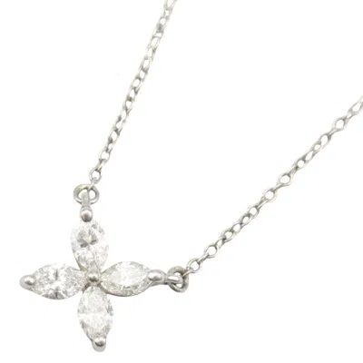 Pre-owned Tiffany & Co Clear Platinum Platinum 950 Necklace () In Multi