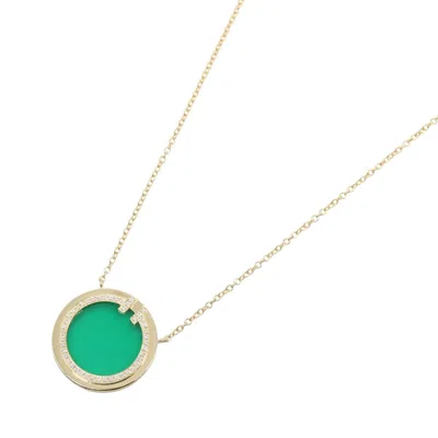 Pre-owned Tiffany & Co Clear Yellow Gold (18k) Necklace () In Multi
