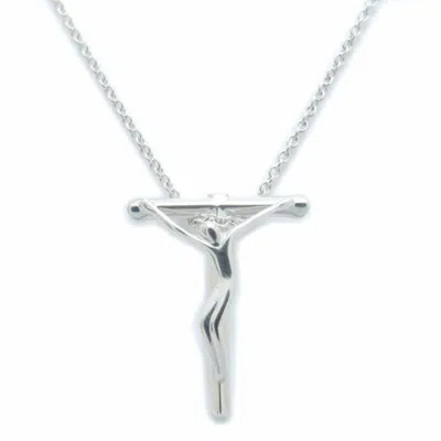 Pre-owned Tiffany & Co Crucifix 925 Necklace () In Multi