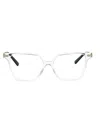 Tiffany & Co 54mm Square Optical Glasses In White