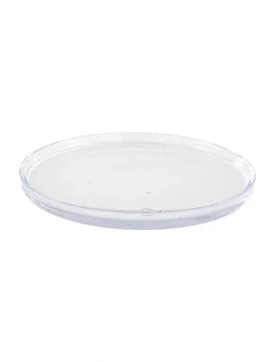Pre-owned Tiffany & Co Crystal Catchall Dish In Clear