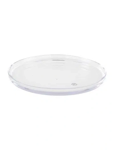 Pre-owned Tiffany & Co Crystal Catchall Dish In Clear
