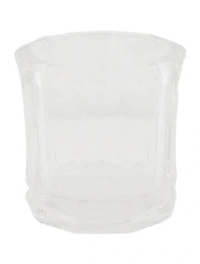 Pre-owned Tiffany & Co Crystal Votive Candle Holder In Transparent