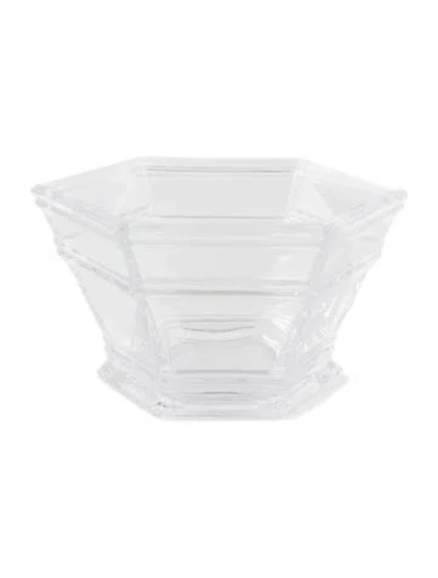 Pre-owned Tiffany & Co Crystal Windham Bowl In Transparent