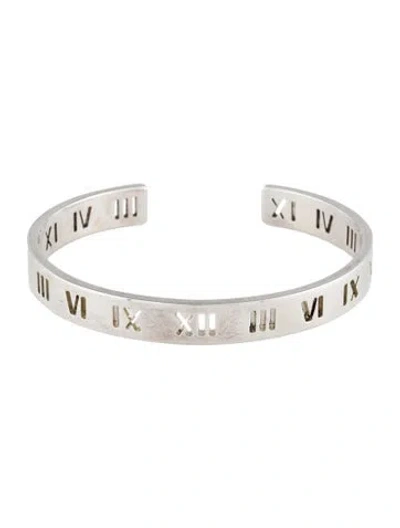 Pre-owned Tiffany & Co Cutout Cuff Bracelet, 7" In Multi