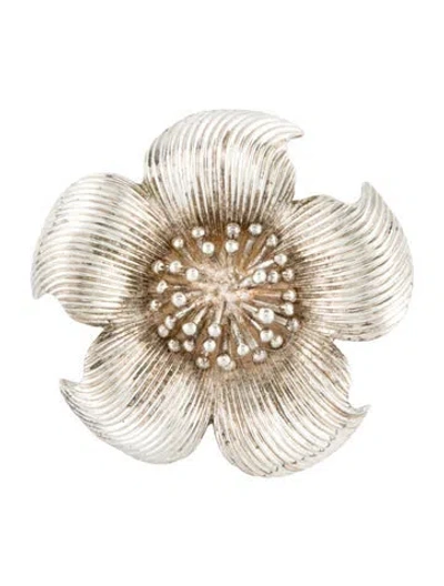 Pre-owned Tiffany & Co . Daffodil Flower Brooch In Multi