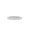 Tiffany & Co . Diamond 1.21ctw 3.2mm Together Milgrain Band Ring (authentic Pre-loved) In Gold