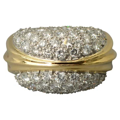 Pre-owned Tiffany & Co . Diamond Cocktail Ring In Multiple