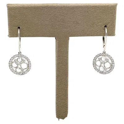 Pre-owned Tiffany & Co Diamond Earrings & Necklace Set In Pt950 In Multi