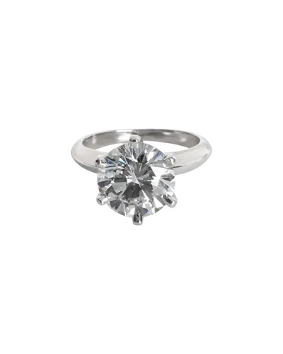 Pre-owned Tiffany & Co . Diamond Engagement Ring (authentic Pre-loved)
