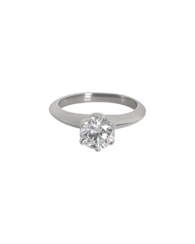 Pre-owned Tiffany & Co . Diamond Engagement Ring (authentic Pre-loved)