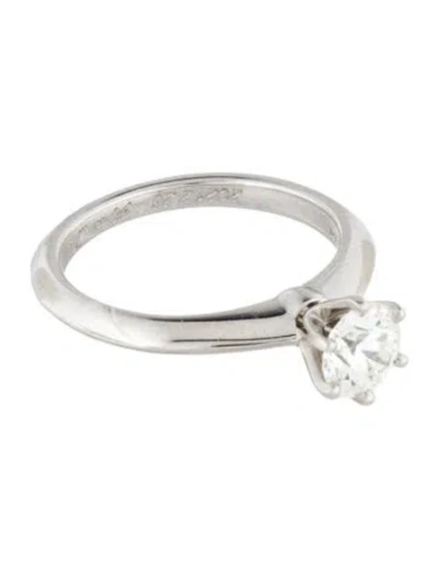 Pre-owned Tiffany & Co Diamond Engagement Ring In Multi
