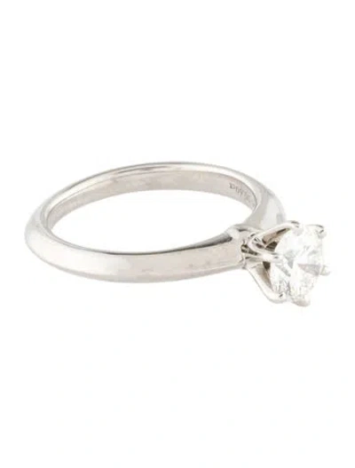 Pre-owned Tiffany & Co Diamond Engagement Ring In Multi