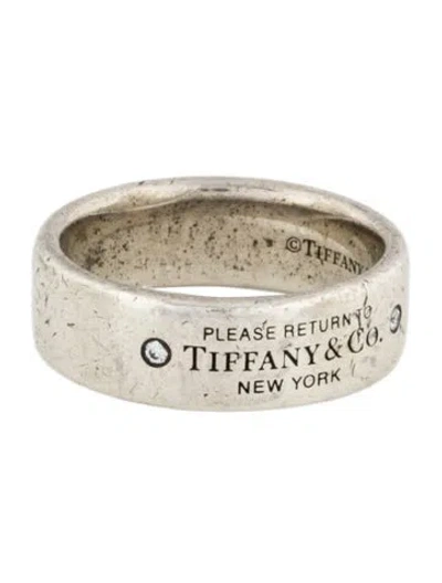 Pre-owned Tiffany & Co Diamond Narrow Band In Multi