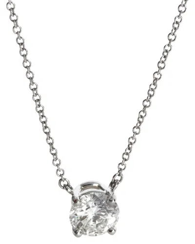 Pre-owned Tiffany & Co . Diamond Pendant (authentic Pre-loved)