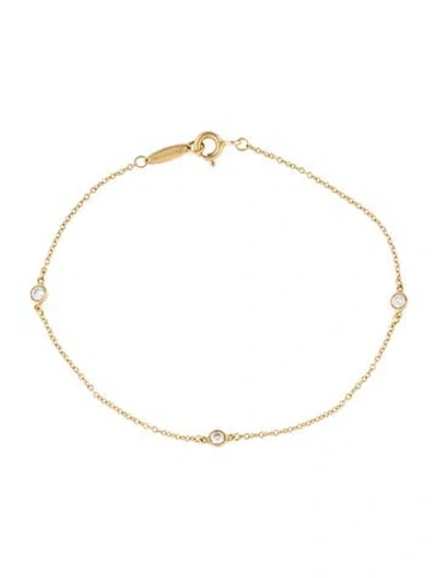 Pre-owned Tiffany & Co Diamonds By The Yard Bracelet, 6.75" In Multi