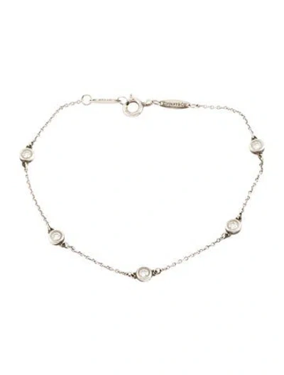 Pre-owned Tiffany & Co Diamonds By The Yard® Bracelet, 7" In Multi