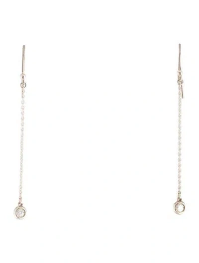 Pre-owned Tiffany & Co Diamonds By The Yard Drop Earrings In Multi