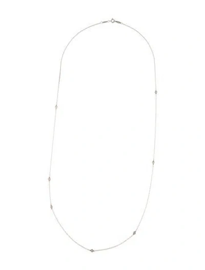 Pre-owned Tiffany & Co Diamonds By The Yard® Sprinkle Necklace, 30" In Multi