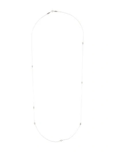 Pre-owned Tiffany & Co Diamonds By The Yard Sprinkles Necklace, 30.25" In Multi