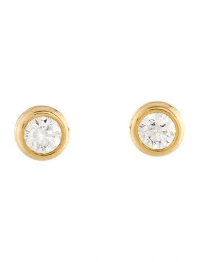 Pre-owned Tiffany & Co Diamonds By The Yard Stud Earrings In Multi